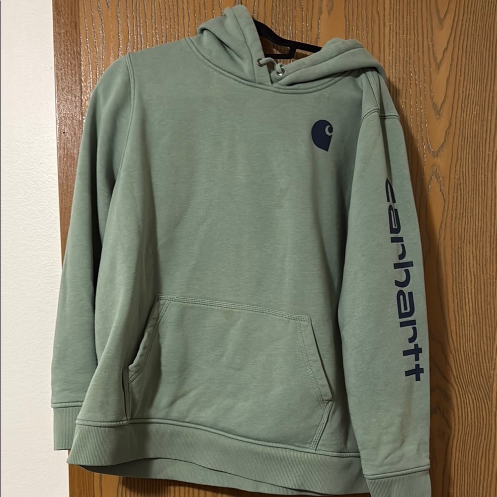 Carhartt Men's Green Hoodie